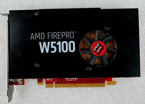 AMD FirePro W5100 4-Port DP 4GB GDDR5 Video Graphics Card; Tested