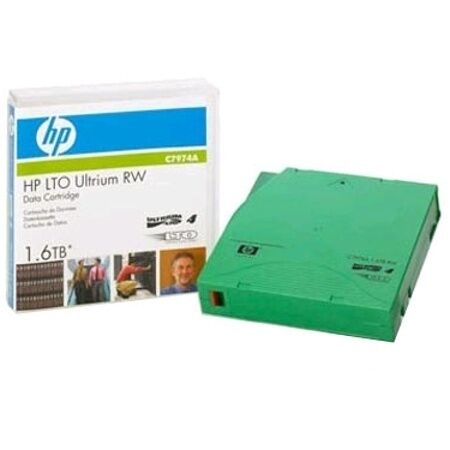 HP C7973A LTO3 Ultrium 800G 120MB/sec Compressed Transfer Rate RW Data Cartridge