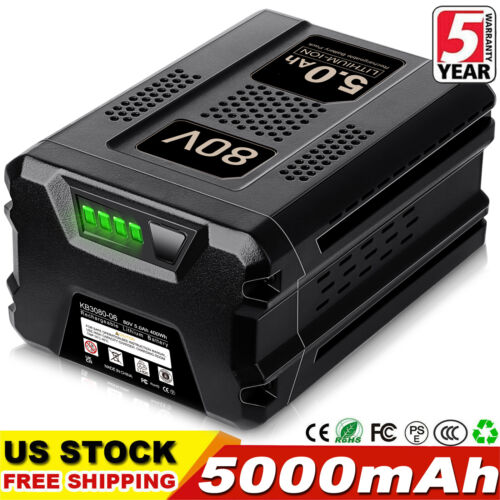 New 80V Max Lithium-ion Battery KB3080-06 KB580-06 For 80V 2910303-RC 80v Tool