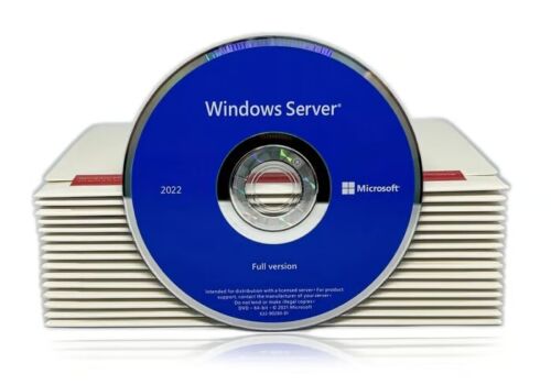 Win Serv Datacenter 2022 16 Cores DVD Software