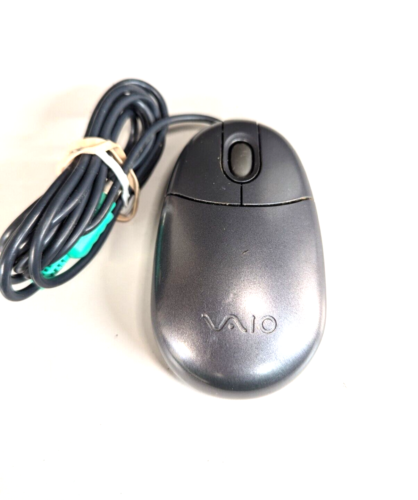 vtg Sony gray ps2 mouse VAIO