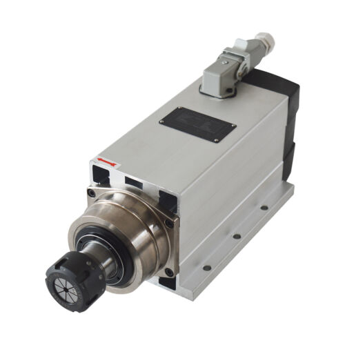 ER32 Spindle Motor with Flange Square for CNC Industries Carving 220V 4.5KW