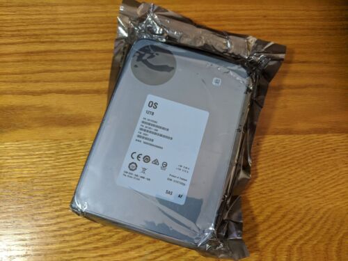 Seagate X12 12TB 7.2K SAS 12G 3.5″ Server Exos Hard Drive HDD ST12000NM0027 WL