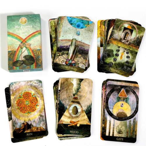 The Faceted Garden Oracle Tarot Cards Popular 52pcs Cards Decks