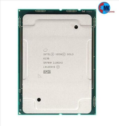 Intel Xeon Gold 6230 2.1GHz 27.5MB 20-Core 125W LGA3647 SRF8W