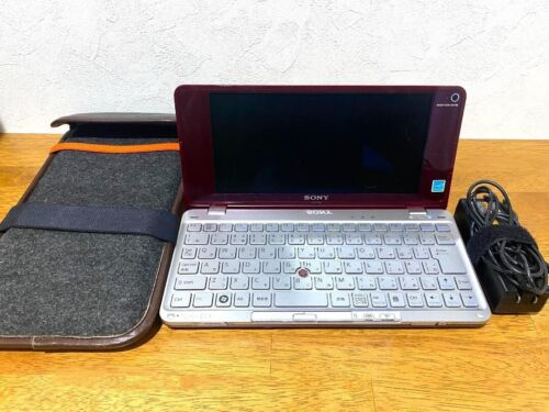 SONY VAIO Type P VGN-P70H/R Garnet Red Home Basic Japan Model JUNK