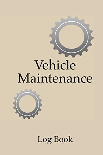 Vehicle Maintenance Log Book Car Auto Record Book Service and Repair Logbook