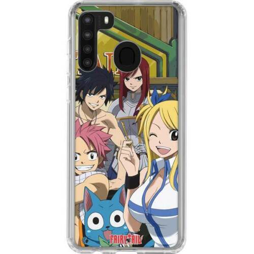 Fairy Tail Galaxy A21 Clear Case – Fairy Tail Group Shot