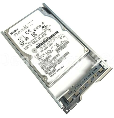 900GB 6G SAS 10K 2.5 SC Enterprise HDD R710 R720 R730 R610 R620 R630 w/ Tray