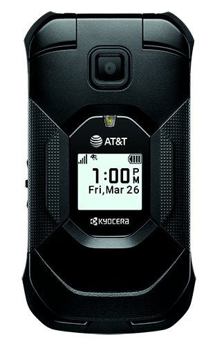 Kyocera DuraXE Epic E4830 GSM (AT&T) 16GB 4G LTE Flip Phone