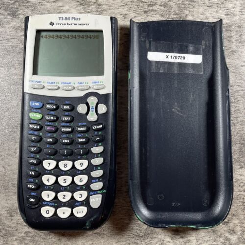 Texas Instruments TI-84 Plus Graphing Calculator – Black Works