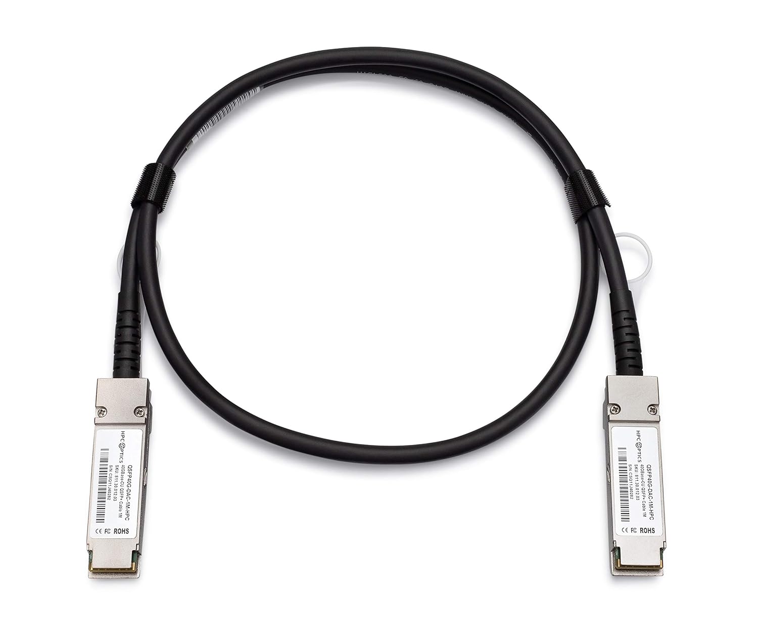 Compatible with NVIDIA MC2210130-003 QSFP+ to QSFP+ 3m Twinax DAC Cable | 40GBASE-CR 3 Meters MC2210130-003-NVID