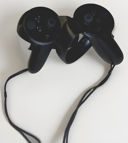 Oculus Quest Rift CV1 Left and Right Touch Controllers Black