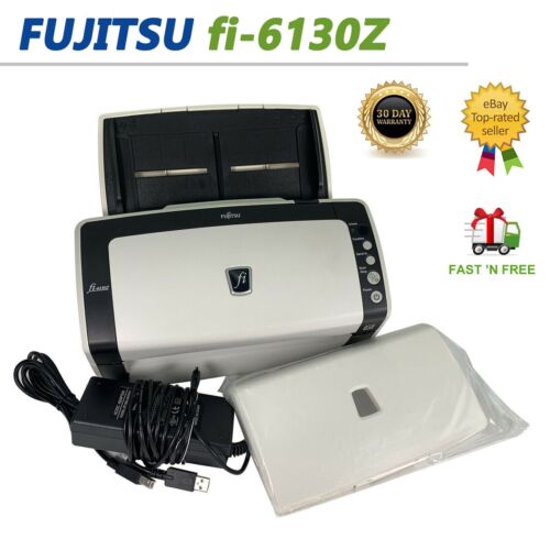 High Speed USB Document Scanner for Bulk Scanning Paperwork w/Accessories