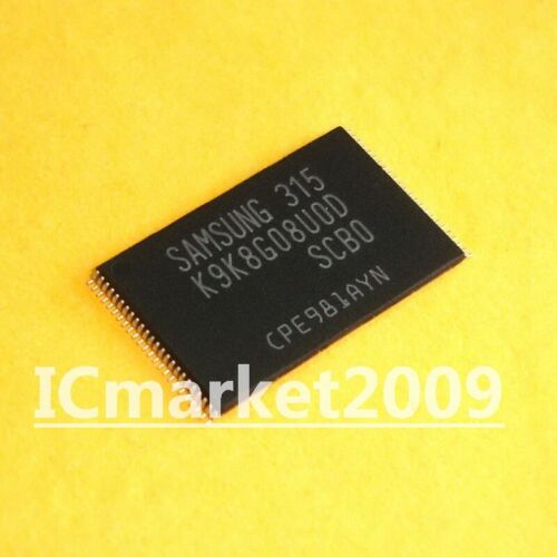 2 PCS K9K8G08U0D-SCB0 TSOP-48 1G x 8 Bit / 2G x 8 Bit NAND Flash Memory Chip IC