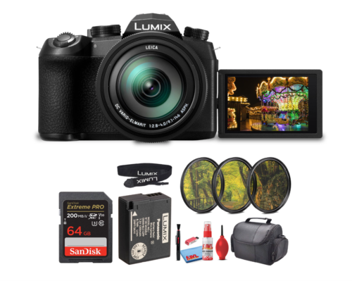 SLIGHTLY used Panasonic Lumix DC-FZ1000 II 20.1MP Point/Shoot Digital Camera Kit