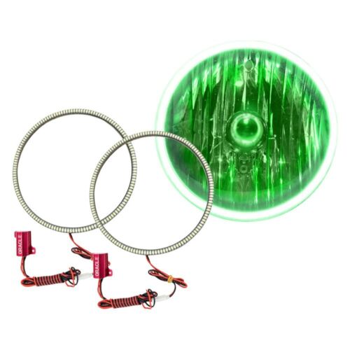 Oracle LED Waterproof Halo Lights Kit Green For Hummer H1 2002-2006