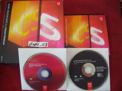 Adobe Creative Suite 5.5 CS5.5 Design Premium For MAC OS Full Retail Box Version