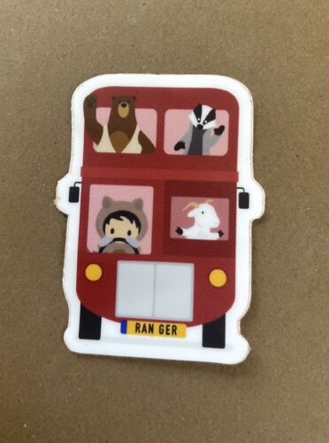 Salesforce Sticker – London Bus – Astro, Codey, Cloudy, Earnie