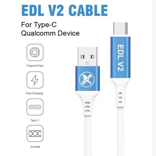 EDL V2 cable for Type c qualcomm device for  infinity dongle