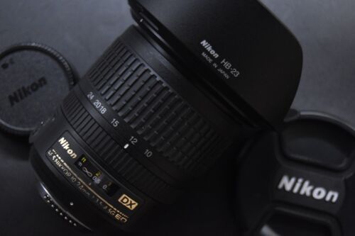 Nikon AF-S DX 10-24mm F3.5-4.5G ED Zoom lens DSLR Camera JAPAN 【ALMOST MINT】2945