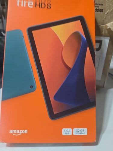 Open Box Amazon Fire HD8 2024 8″ HD tablet with Wi-Fi 3GB / 32 GB, Emerald Green