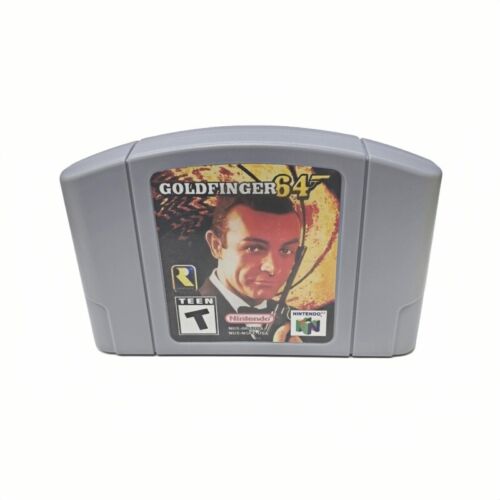 Video Game For Gold Finger 007 Game Card For Nintendo 64 console US Version