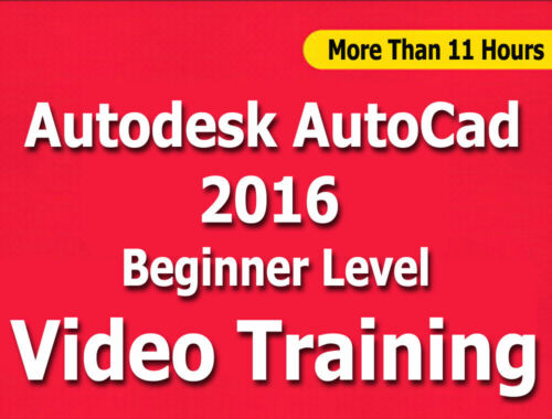 Learn Autodesk AutoCad 2016 Video Training Tutorials CBT Beginner Level 11+ Hrs