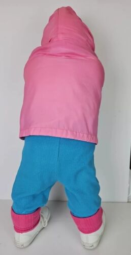 Tall Time Out 25″ Hide n Seek Toddler Girl Doll In Corner Pink Jacket Blue Pants