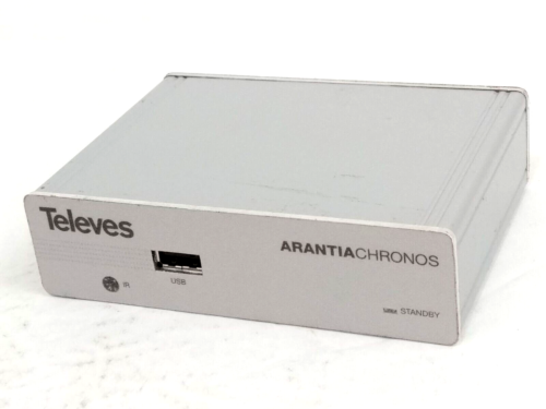 Televes 830102 STB Arantia Chronos iptv Set Top Box IPTV-Receiver HDMI USB 12V