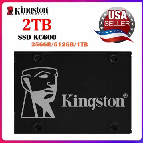 Kingston SSD KC600 1TB SATA III 2.5 Inch Internal Solid State Drive For PC US