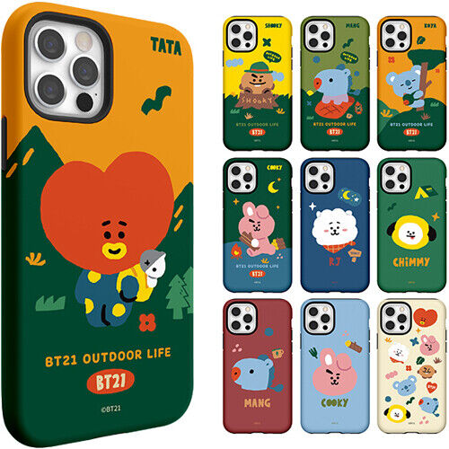 BT21 Green Planet Combo Case for Galaxy S20 S20 Plus S20 Ultra FE made in Korea