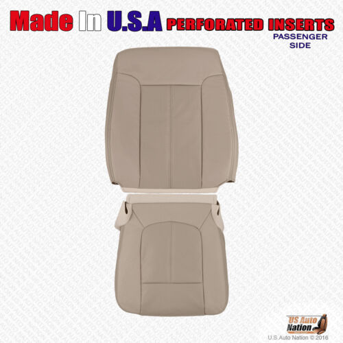 2014 2015 2016 Ford F250 F350 F450 F550 PASSENGER Bottom-Top Leather Cover Tan