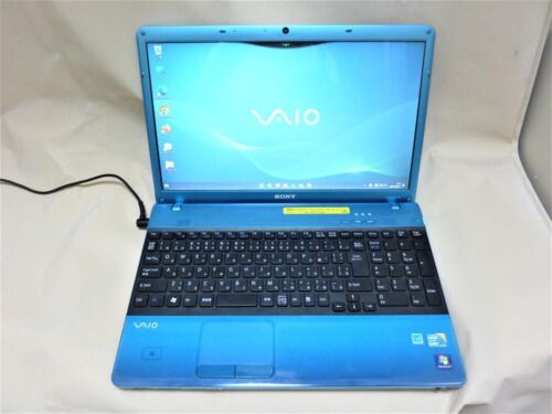 Sony Vaio Windows11 PCG-71311N Intel Core i3-330M SSD 240GB RAM 4GB Blue