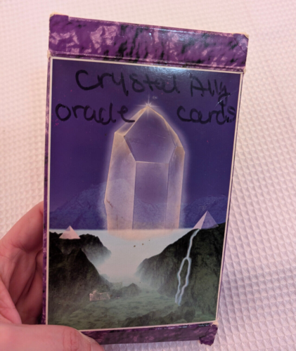 Crystal Ally Cards Complete 55 Deck Healing Stones Metaphysical Oracle Self Help