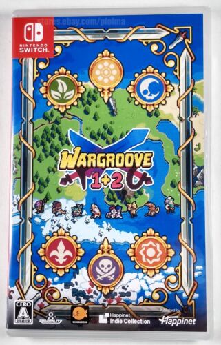 WARGROOVE 1 + 2 New NINTENDO SWITCH Game JP RELEASE (has English) Ships from USA