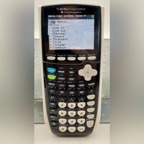 TI-84 plus C Silver Edition drafting calculator