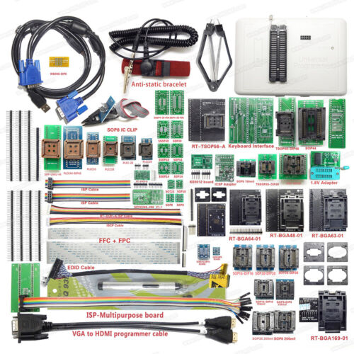 RT809H ic EMMC-NAND FLASH Programmer +55adapter for RT809H Programmer