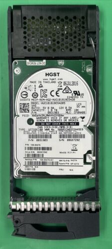 HUC101818CS4205 HGST 1.8TB 12G SAS 10K 2.5 SFF HDD HARD DRIVE 0B31327 512B