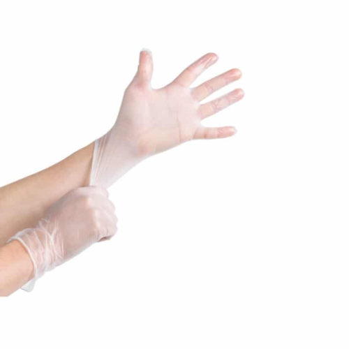 VINYL POWDER-FREE GLOVES LATEX FREE –  Small, Medium, Large, X-Large