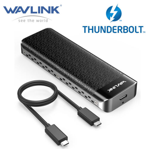 Wavlink 40 Gbps NVMe PCIe M.2 SSDs Enclosure High-Speed Thunderbolt 3 PCI-E×4