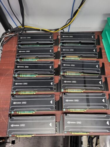 (Lot of 12) Nvidia GRID K2 8GB GDDR5 Core PCIe Graphics Card DP/N: 0KVJ6K