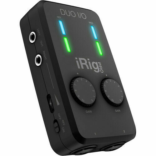 IK Multimedia iRig Stream Solo Ultracompact TRRS Audio Interface for iOS/Android