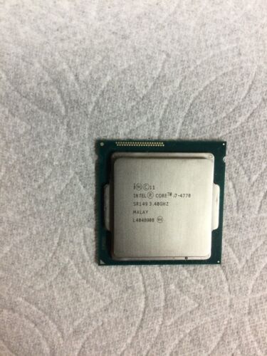 Intel Core I7-4770 3.4 GHz 4-Core SR149 CM8064601464303