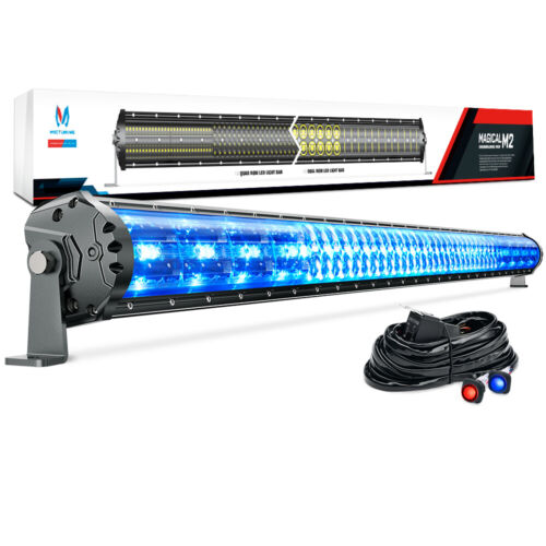 MICTUNING M2 52″ Aerodynamic LED Light Bar 312W IceBlue OffRoad Drive Combo Lamp