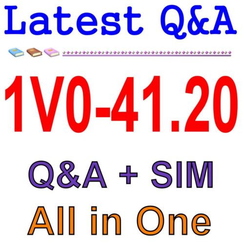 Associate VMware Network Virtualization 1V0-41.20 Exam Q&A+SIM