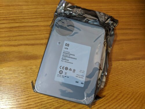 Seagate 2×14 14TB 7.2K SAS 12G 3.5″ Server Exos Hard Drive HDD ST14000NM0001 WL