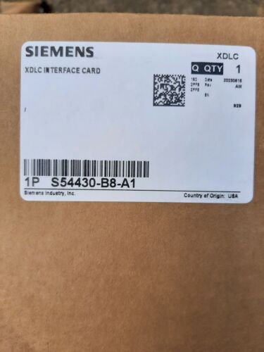 New SIEMENS XDLC S54430-B8-A1 Device Loop Card “X” Series