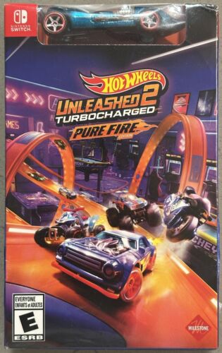 New Hot Wheels Unleashed 2 Turbocharged Pure Fire Edition Nintendo Switch, 2023