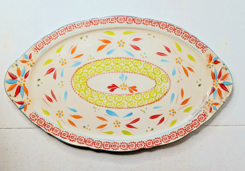 Temptations Tara Old World Springfetti Spaghetti Oval Platter 18″ x 11″